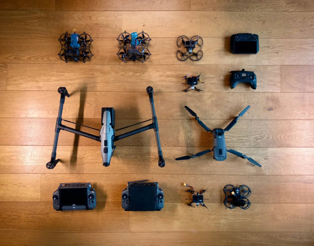 Drone vloot inspire 3 mavic fpv
