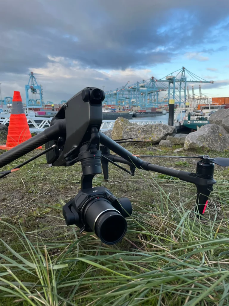 Inspire 3 drone containerterminal maasvlakte